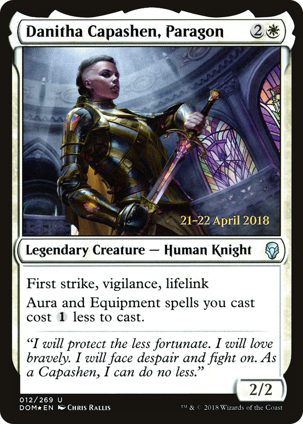 Danitha Capashen, Paragon (pdom)