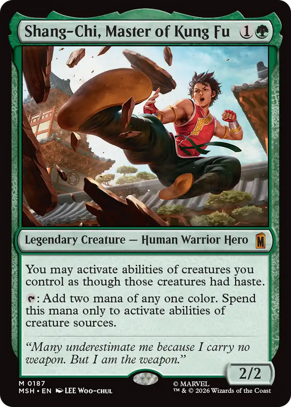 Shang-Chi, Master of Kung Fu (msh)