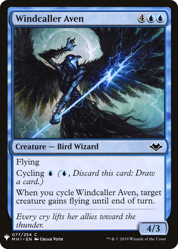 Windcaller Aven (plst)