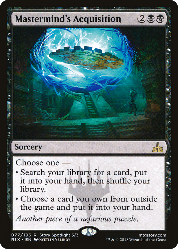 Mastermind's Acquisition (rix)