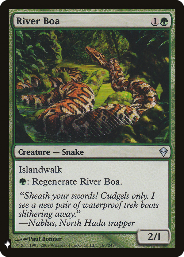 River Boa (plst)