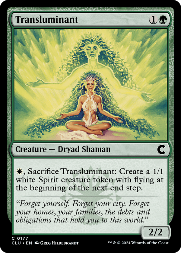 Transluminant (clu)