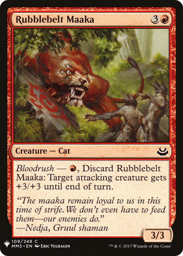 Rubblebelt Maaka (plst)