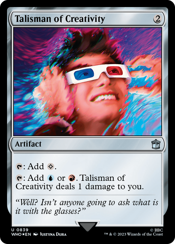 Talisman of Creativity (who)
