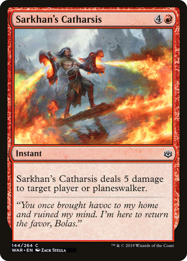 Sarkhan's Catharsis (war)