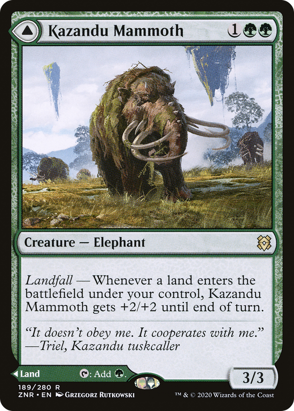 Kazandu Mammoth // Kazandu Valley (znr)