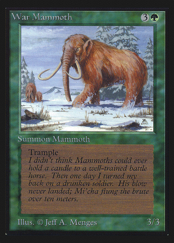 War Mammoth (ced)