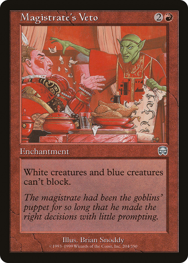 Magistrate's Veto (mmq)