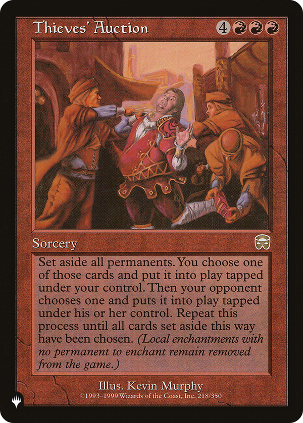 Thieves' Auction (plst)