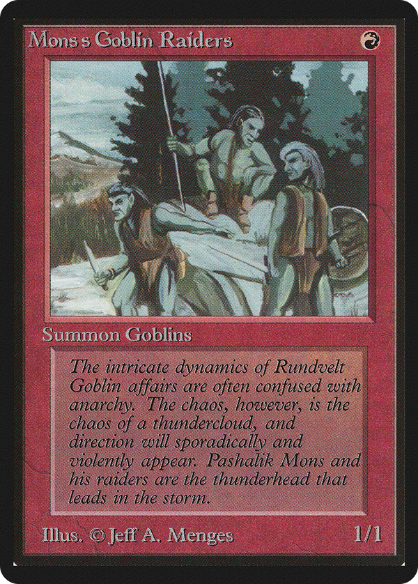 Mons's Goblin Raiders (leb)