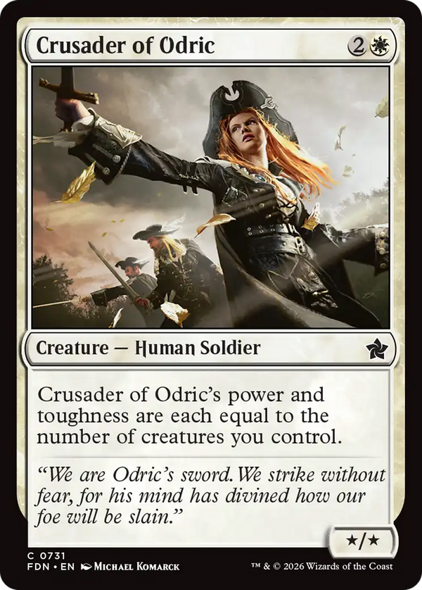 Crusader of Odric (fdn)