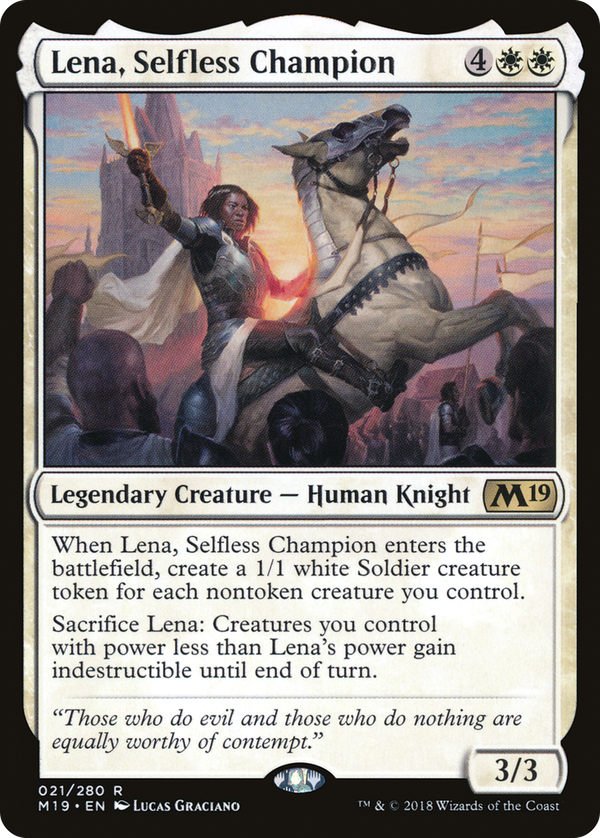 Lena, Selfless Champion (m19)