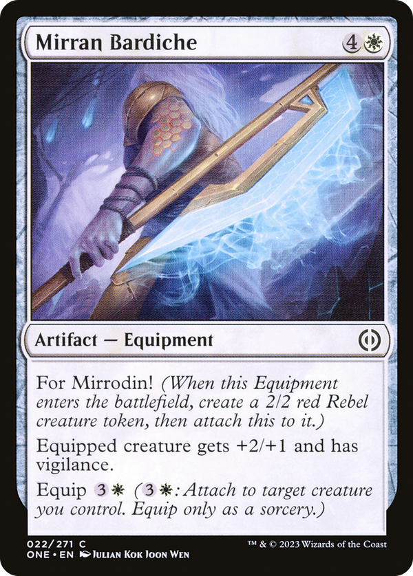Mirran Bardiche (one)