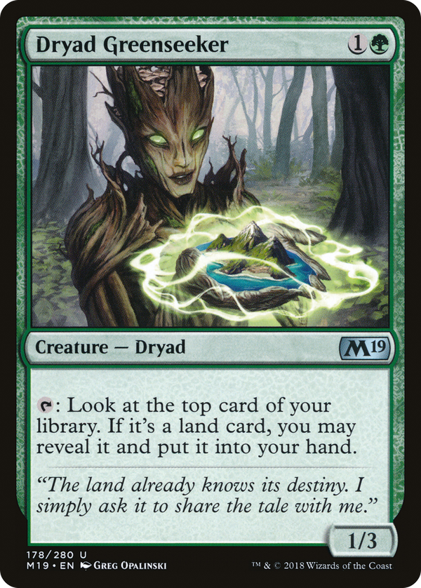 Dryad Greenseeker (m19)
