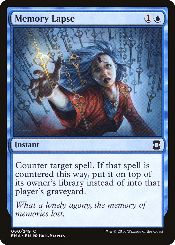 Memory Lapse (ema)
