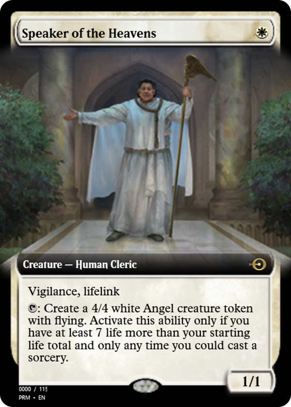 Speaker of the Heavens (prm)