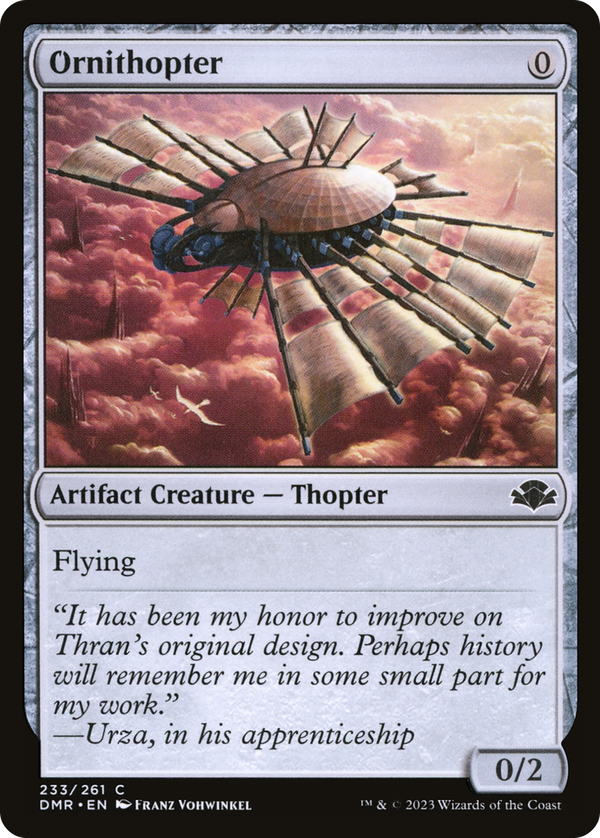 Ornithopter (dmr)