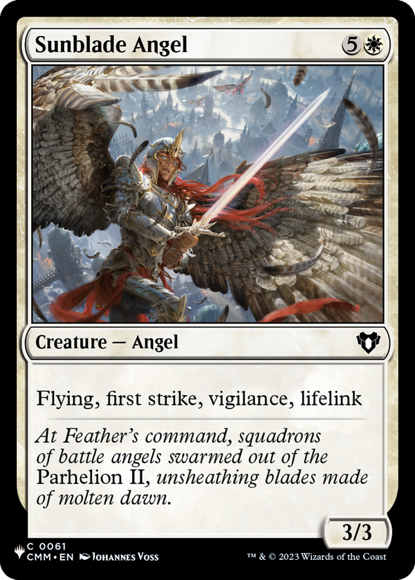 Sunblade Angel (plst)