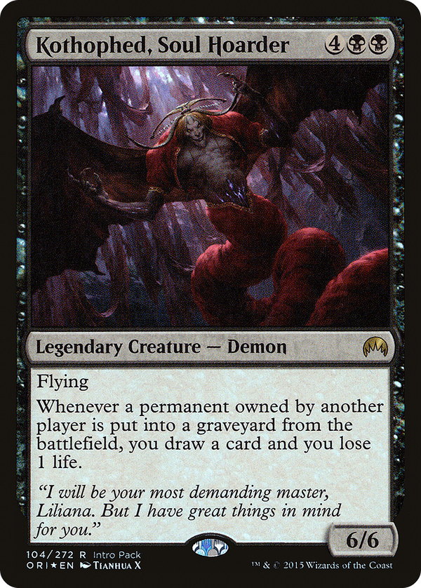 Kothophed, Soul Hoarder (pori)