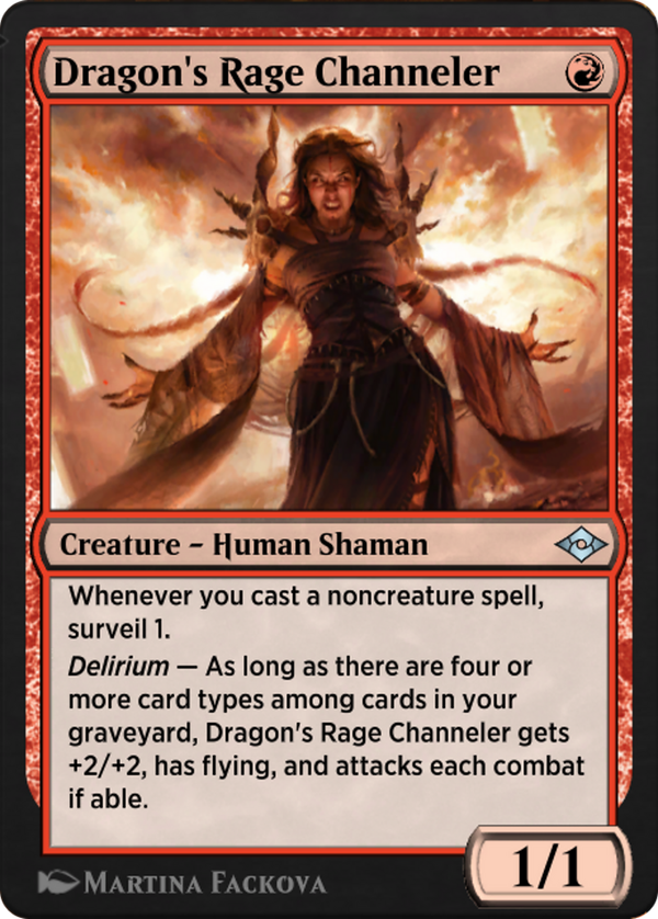 Dragon's Rage Channeler (j21)