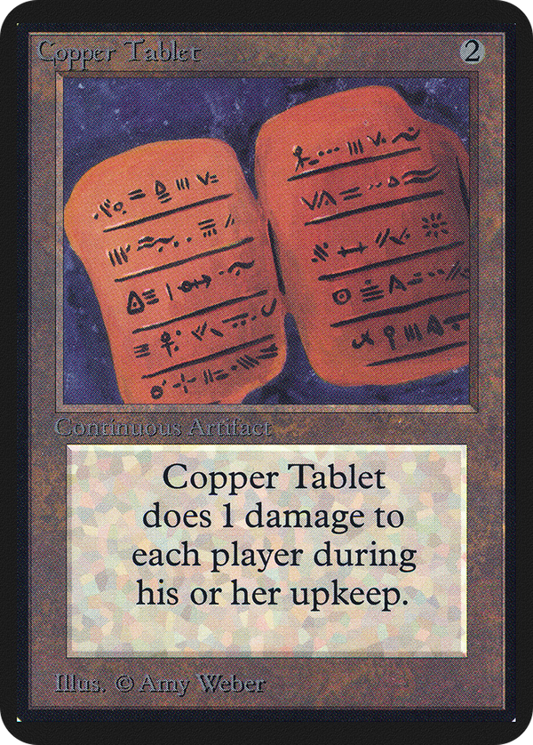 Copper Tablet (lea)
