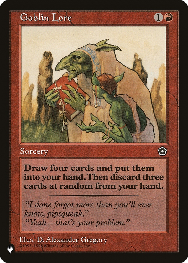 Goblin Lore (plst)