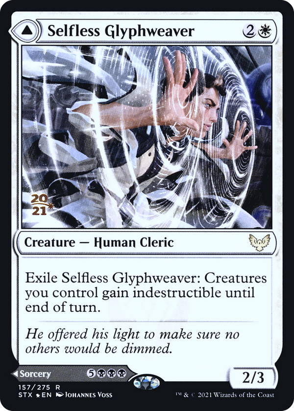 Selfless Glyphweaver // Deadly Vanity (pstx)