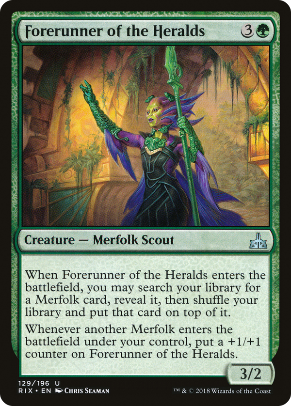 Forerunner of the Heralds (rix)