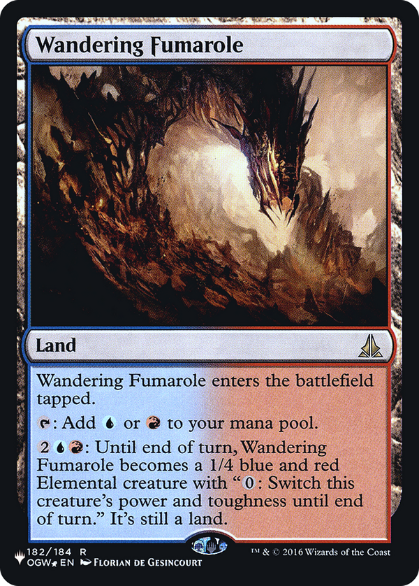 Wandering Fumarole (plst)
