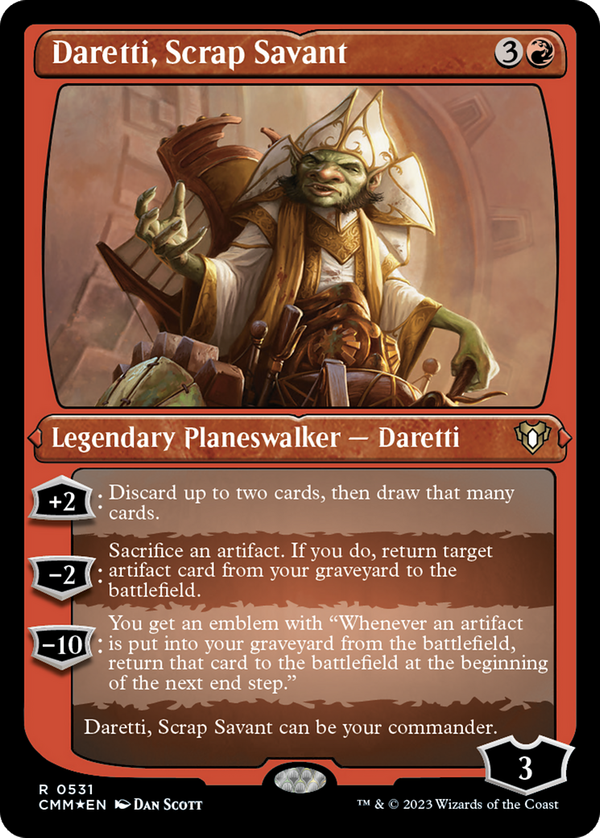 Daretti, Scrap Savant (cmm)