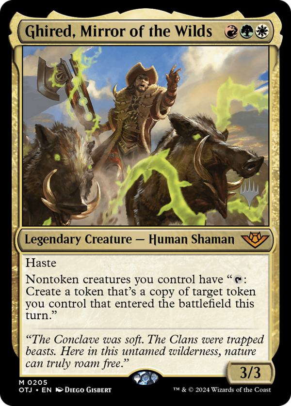 Ghired, Mirror of the Wilds (potj)