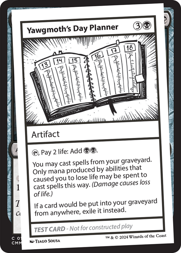 Yawgmoth's Day Planner (mb2)