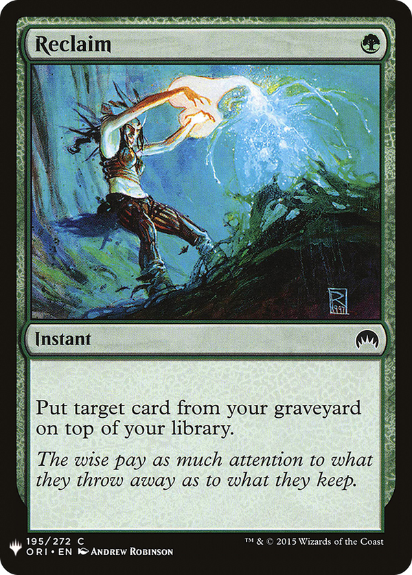 Reclaim (plst)