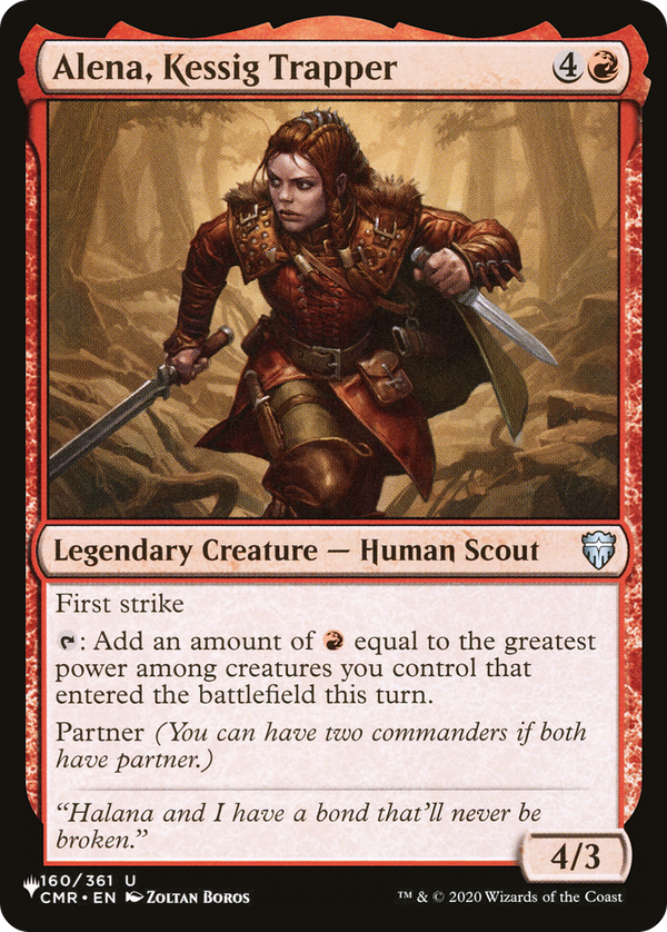 Alena, Kessig Trapper (plst)