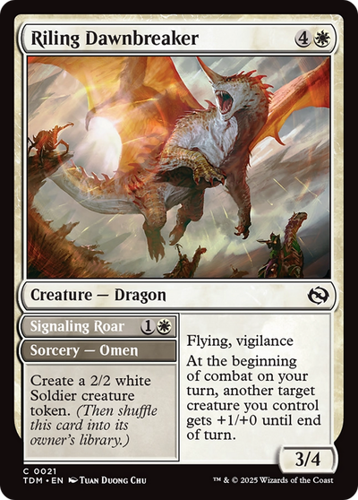 Riling Dawnbreaker // Signaling Roar