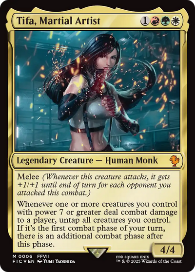 Tifa, Martial Artist
