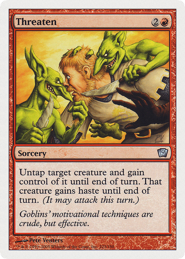 Threaten (9ed)