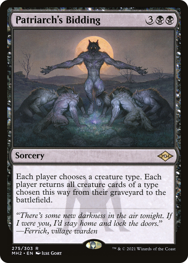 Patriarch's Bidding (mh2)