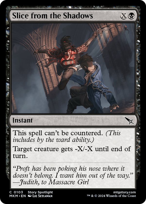 Slice from the Shadows (mkm)