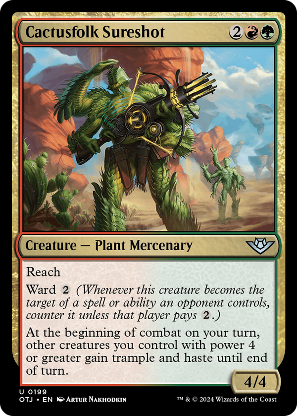 Cactusfolk Sureshot (otj)