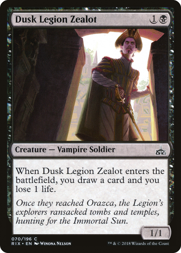 Dusk Legion Zealot (rix)