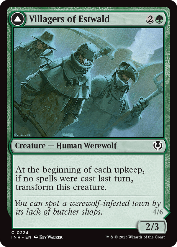Villagers of Estwald // Howlpack of Estwald (inr)