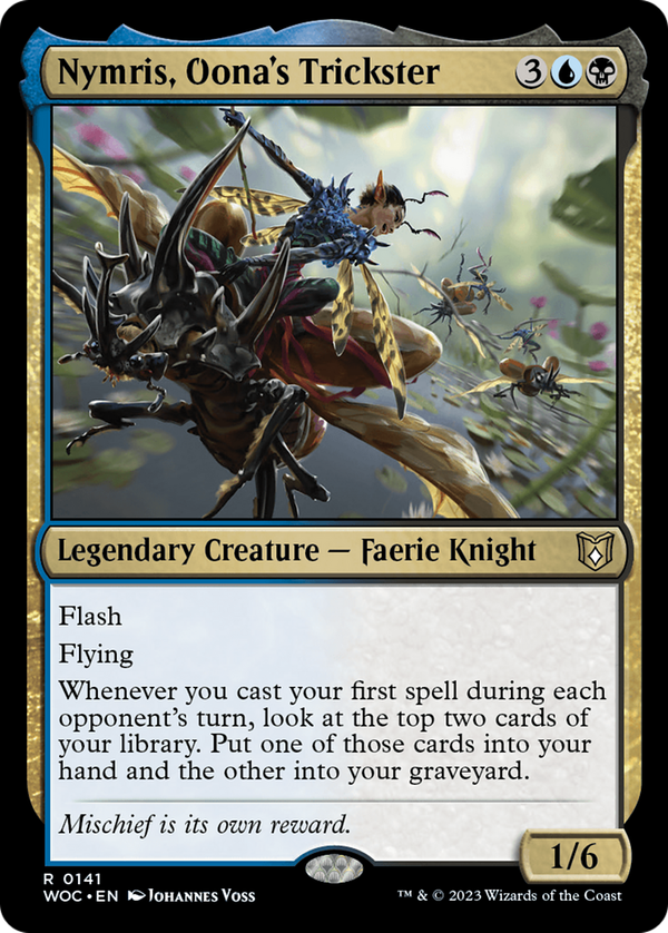 Nymris, Oona's Trickster (woc)