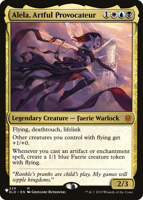 Alela, Artful Provocateur (plst)