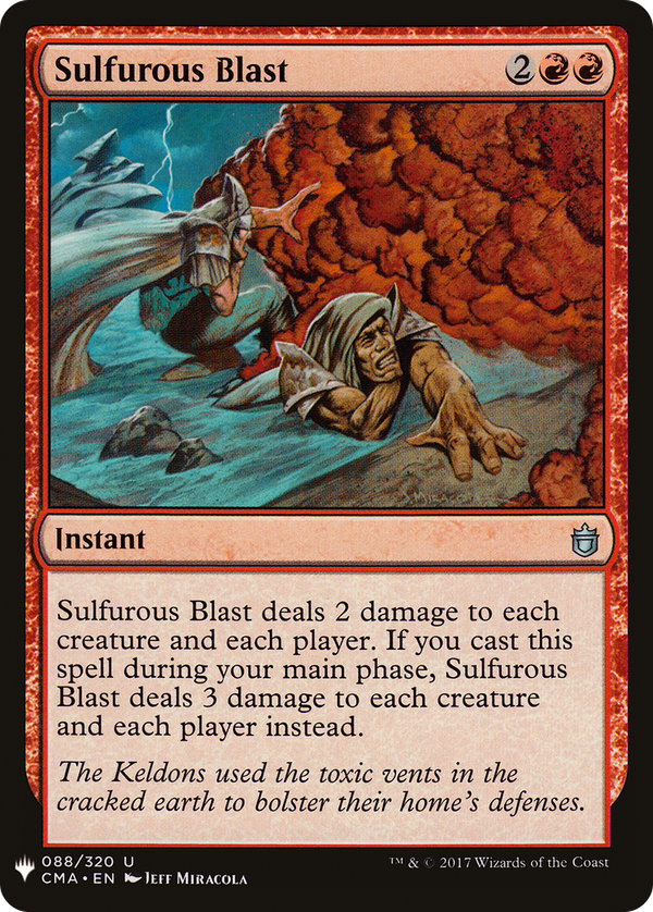 Sulfurous Blast (plst)