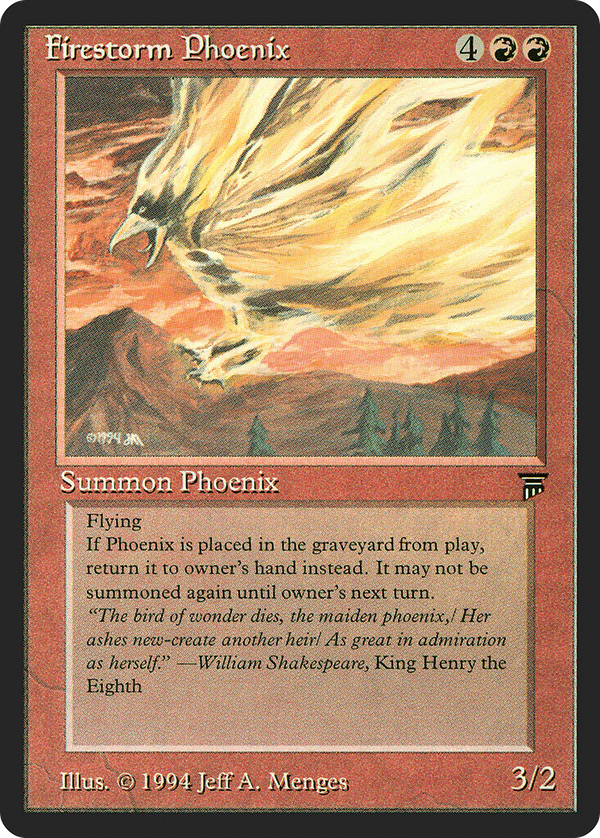 Firestorm Phoenix (leg)