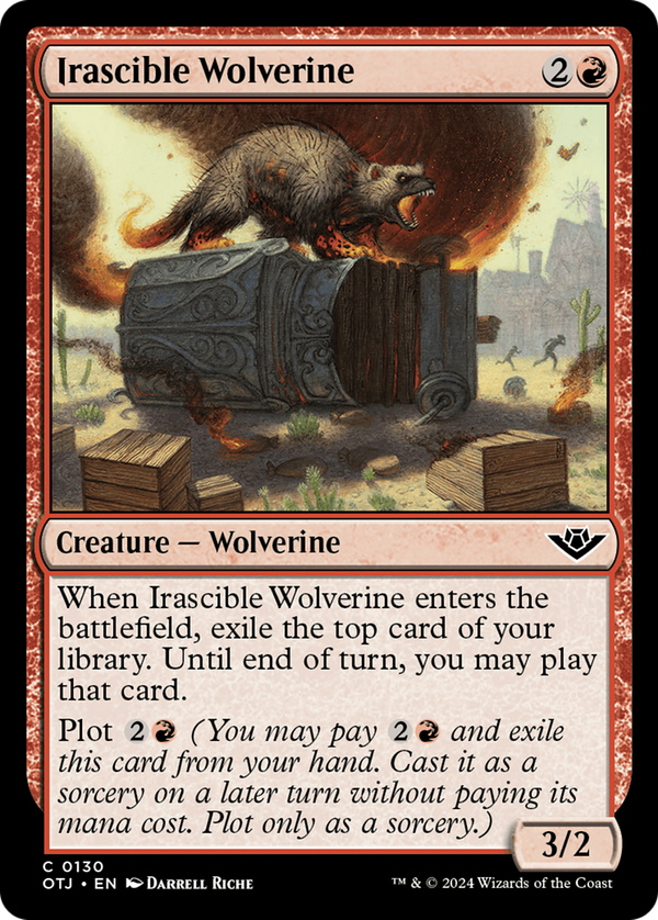 Irascible Wolverine (otj)