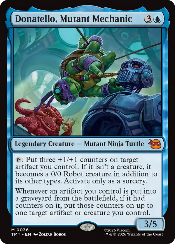 Donatello, Mutant Mechanic (tmt)