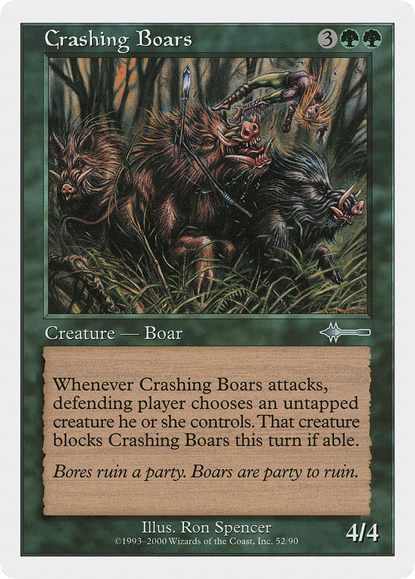 Crashing Boars (btd)
