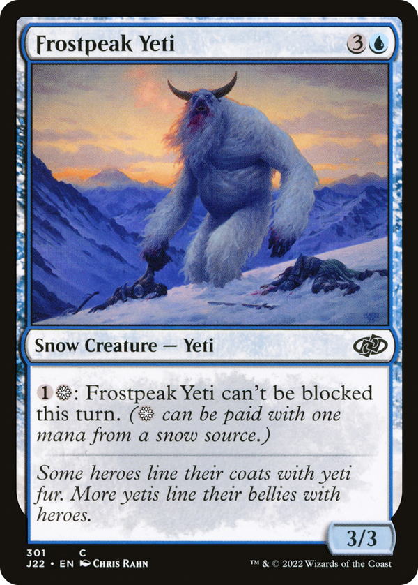 Frostpeak Yeti (j22)